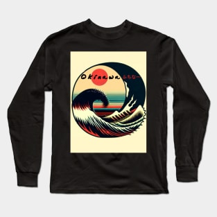 Okinawa Waves Long Sleeve T-Shirt